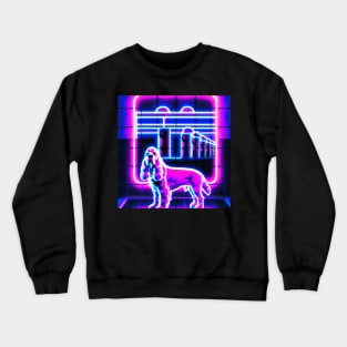 Neon Spaniel Clumber Crewneck Sweatshirt